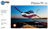 3D-Blitz 1/72 Pilatus PC-21 Plastic Model Kit *Aus Decals* [72101] Item No.: BTZ72101