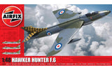 Airfix 1/48 Hawker Hunter F.6 Fighter Scaled Plastic Model Kit