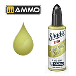 AMMO by Mig Jimenez '0741 Matt Shader - Acrylic Based Paint #Light Olive Draw (10ml jar)
