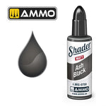 AMMO by Mig Jimenez 0759 Matt Shader - Acrylic Based Paint #Ash Black (10ml jar)