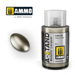 AMMO by Mig Jimenez 2303 A-STAND Metallic Lacquer - Pale burnt Metal (30ml)