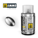 AMMO by Mig Jimenez 2323 A-STAND Metallic Lacquer - High Speed Silver (30ml)