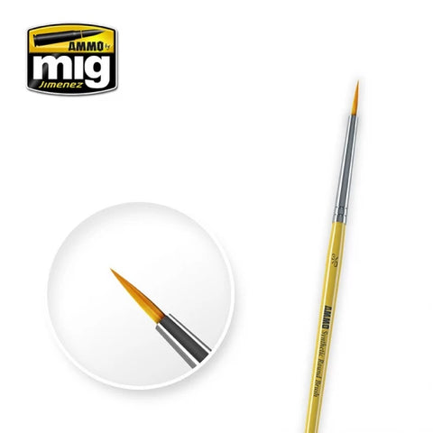 AMMO Synthetic Round Brush Size 3/0