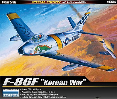 Academy 1/72 F-86F "Korean War" Sabre Plastic Model Kit