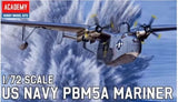 Academy 1/72 USN PBM-5A Mariner Flying Boat Plastic Model Kit *Aus Decals*