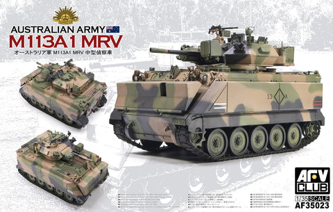 AFV Club 1/35 M113A1 MRV Plastic Model Kit *Aus Decals* 2023 NEW TOOLING