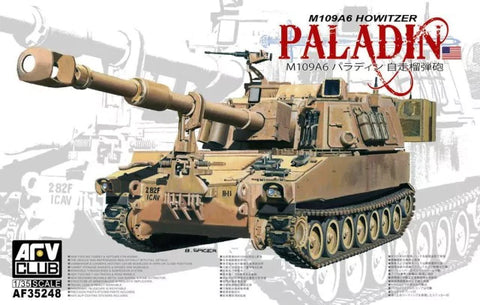 AFV CLUB 1/35 M109A6 HOWITZER PLASTIC MODEL KIT [AF35248]