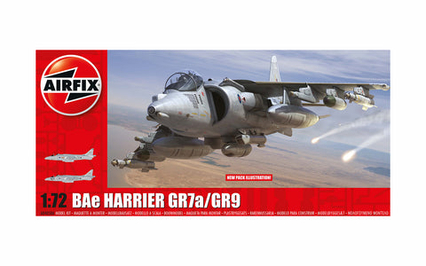AIRFIX 1/72 BAE HARRIER GR7A / GR9 PLASTIC MODEL KIT 04050A