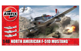 Airfix 1/48 North American F51D Mustang Plastic Model Kit 05136
