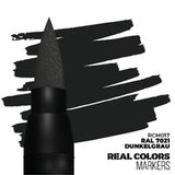 AK Interactive Real Colors Markers: RAL 7021 Dunkelgrau - Acrylic Paint Marker