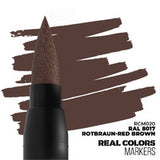 AK Interactive Real Colors Markers: RAL 8017 Rotbraun-Red Brown - Acrylic Paint Marker