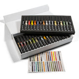 AK Interactive Real Colors Markers: Deluxe Case - Set 34 Acrylic Paint Markers Item No.: AKRCM150