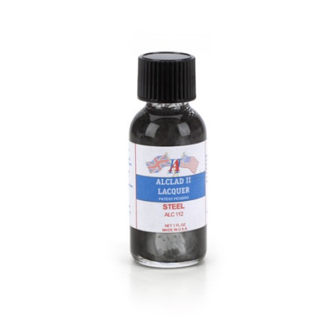 Alclad II Steel 1oz Lacquer Paint