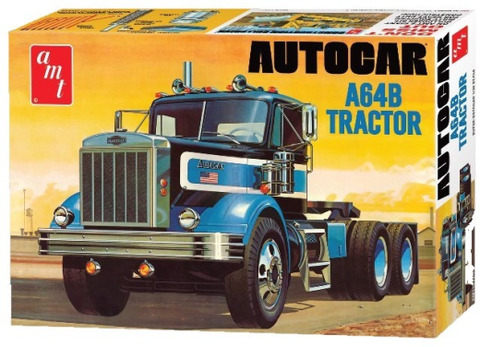 AMT 1/25 Autocar A64B Semi Tractor Plastic Model Kit