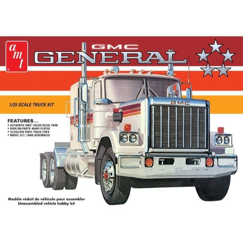 AMT 1/25 1976 GMC General Semi Tractor Plastic Model Kit Item No.: AMT1272