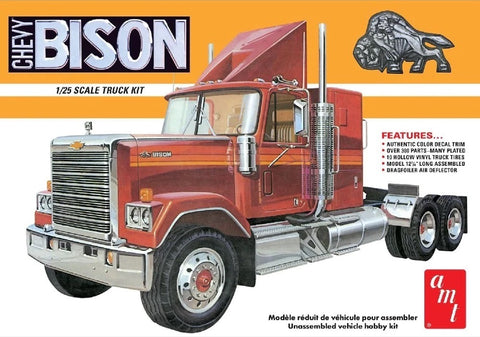 AMT 1/25 Chevrolet Bison Conventional Tractor Plastic Model Kit Item No.: AMT1390