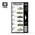 Vallejo Model Air Cold War & Modern Russian Desert Patterns 8 Colour Acrylic Paint Set [71620]