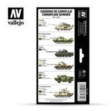 Vallejo Model Air Cold War & Modern Russian Desert Patterns 8 Colour Acrylic Paint Set [71620]