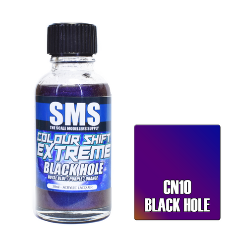CN10 Colour Shift Extreme BLACK HOLE (ROYAL BLUE/PURPLE/ORANGE) 30ml