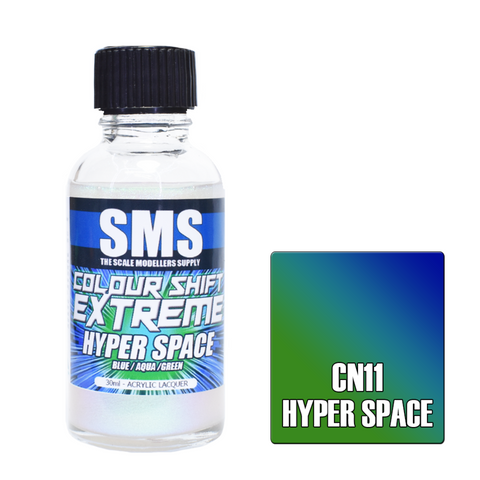 CN11 Colour Shift Extreme HYPER SPACE (BLUE/AQUA/GREEN) 30ml