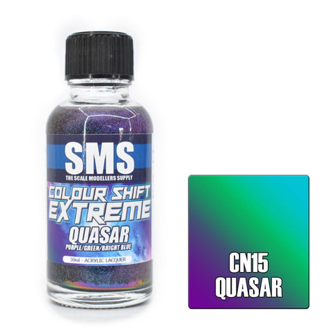 CN15 Colour Shift Extreme QUASAR (PURPLE/GREEN/BRIGHT BLUE) 30ml