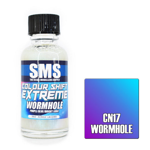 CN17 Colour Shift Extreme WORMHOLE (PURPLE/BLUE/BRIGHT AQUA) 30ml
