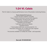 1:24 VL Holden Calais Kit