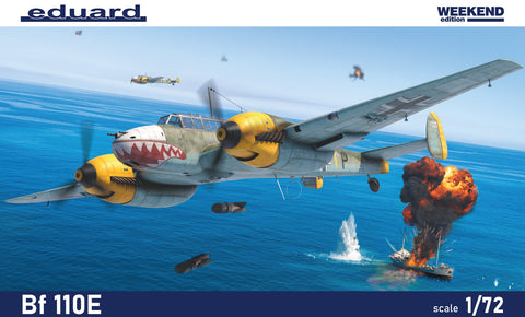 Eduard 1/72 Bf 110E Plastic Model Kit