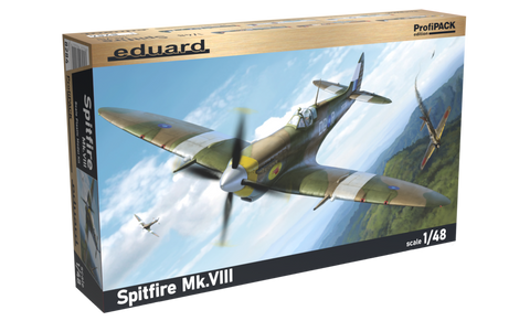 Eduard 1/48 Spitfire Mk.VIII Profipack Plastic Model Kit. RAAF Decals