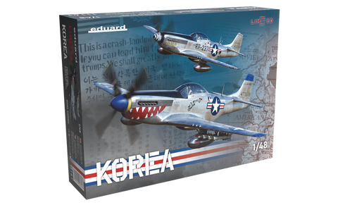 Eduard 1/48 P-51 Korea Dual Combo Limited Edition Plastic Model Kit [11161]