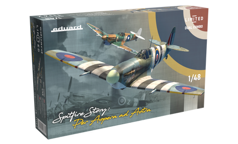 Eduard 1/48 SPITFIRE STORY: Per Aspera ad Astra DUAL COMBO Plastic Model Kit *Aust Decals*