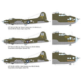 Eduard 11183 1/48 The Bloody Hundredth 1943 - USAAF Boeing B-17F Flying Fortress, 100th Bomb Group. Lapel Pin Included