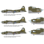 Eduard 11183 1/48 The Bloody Hundredth 1943 - USAAF Boeing B-17F Flying Fortress, 100th Bomb Group. Lapel Pin Included