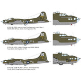 Eduard 11183 1/48 The Bloody Hundredth 1943 - USAAF Boeing B-17F Flying Fortress, 100th Bomb Group. Lapel Pin Included