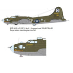 Eduard 11183 1/48 The Bloody Hundredth 1943 - USAAF Boeing B-17F Flying Fortress, 100th Bomb Group. Lapel Pin Included