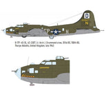 Eduard 11183 1/48 The Bloody Hundredth 1943 - USAAF Boeing B-17F Flying Fortress, 100th Bomb Group. Lapel Pin Included
