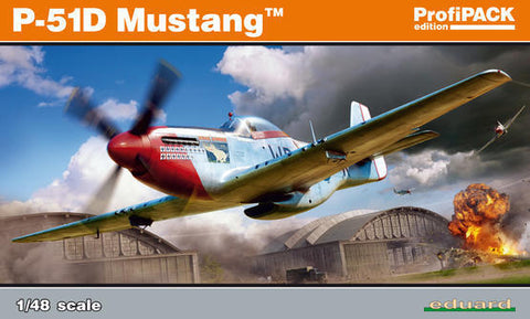 Eduard 1/48 P-51D Mustang Profipack Plastic Model Kit