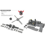 Eduard SIN67226 1/72 P-51D-5 Mustang Super Detail set for Eduard kits