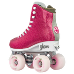GLAM Size Adjustable Roller Skates Pink- Crazy Skates - Small