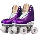 GLAM Size Adjustable Roller Skates Purple- Crazy Skates - Small