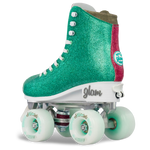 GLAM Size Adjustable Roller Skates Teal- Crazy Skates - Small