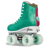 GLAM Size Adjustable Roller Skates Teal- Crazy Skates - Small