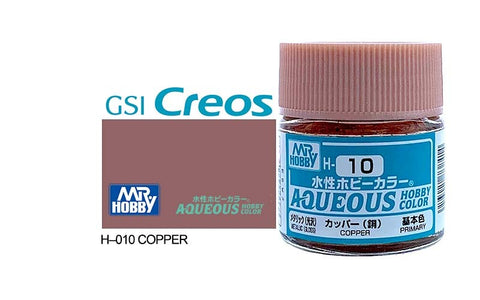 GUNZE ACRYLIC H010 METALLIC GLOSS COPPER
