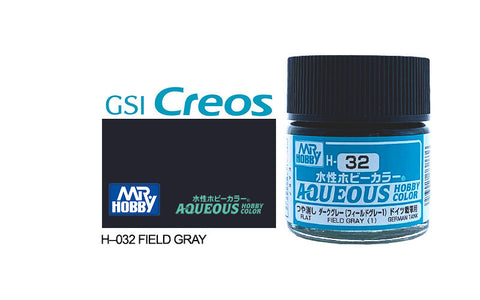 GUNZE ACRYLIC H032 GLOSS FIELD GREY 1