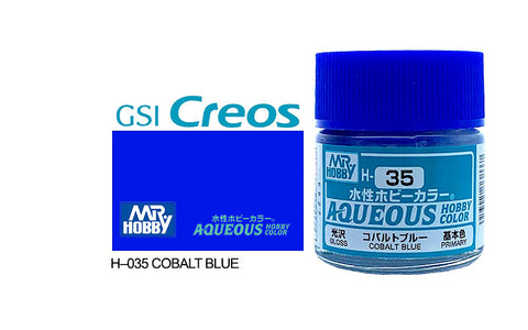 GUNZE ACRYLIC H035 GLOSS COBALT BLUE