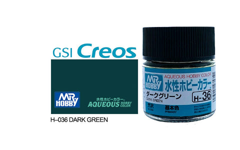 Gunze Acrylic H036 Gloss Dark Green H036