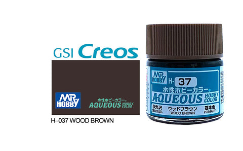 GUNZE ACRYLIC H037 GLOSS WOOD BROWN