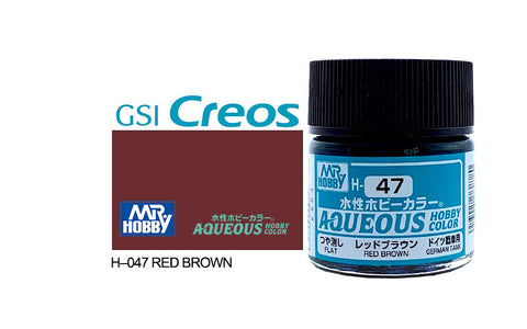 GUNZE ACRYLIC H047 GLOSS RED BROWN