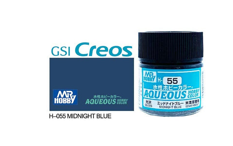 GUNZE ACRYLIC H055 GLOSS MIDNIGHT BLUE