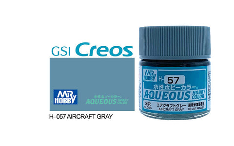 GUNZE ACRYLIC H057 GLOSS AIRCRAFT GREY